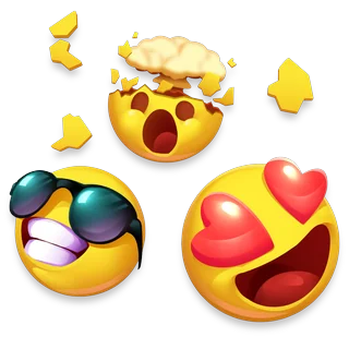 Emojis de premio – Bubbles