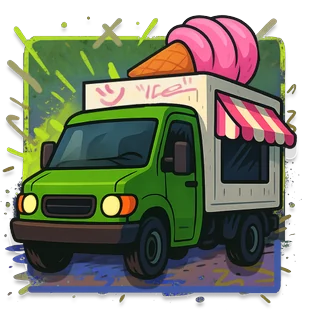 Furgoneta de helados – Chicken Royal