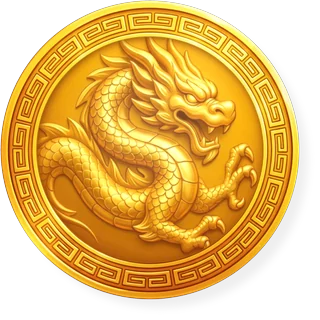 Moneda de dragón dorada – Dragon Pots