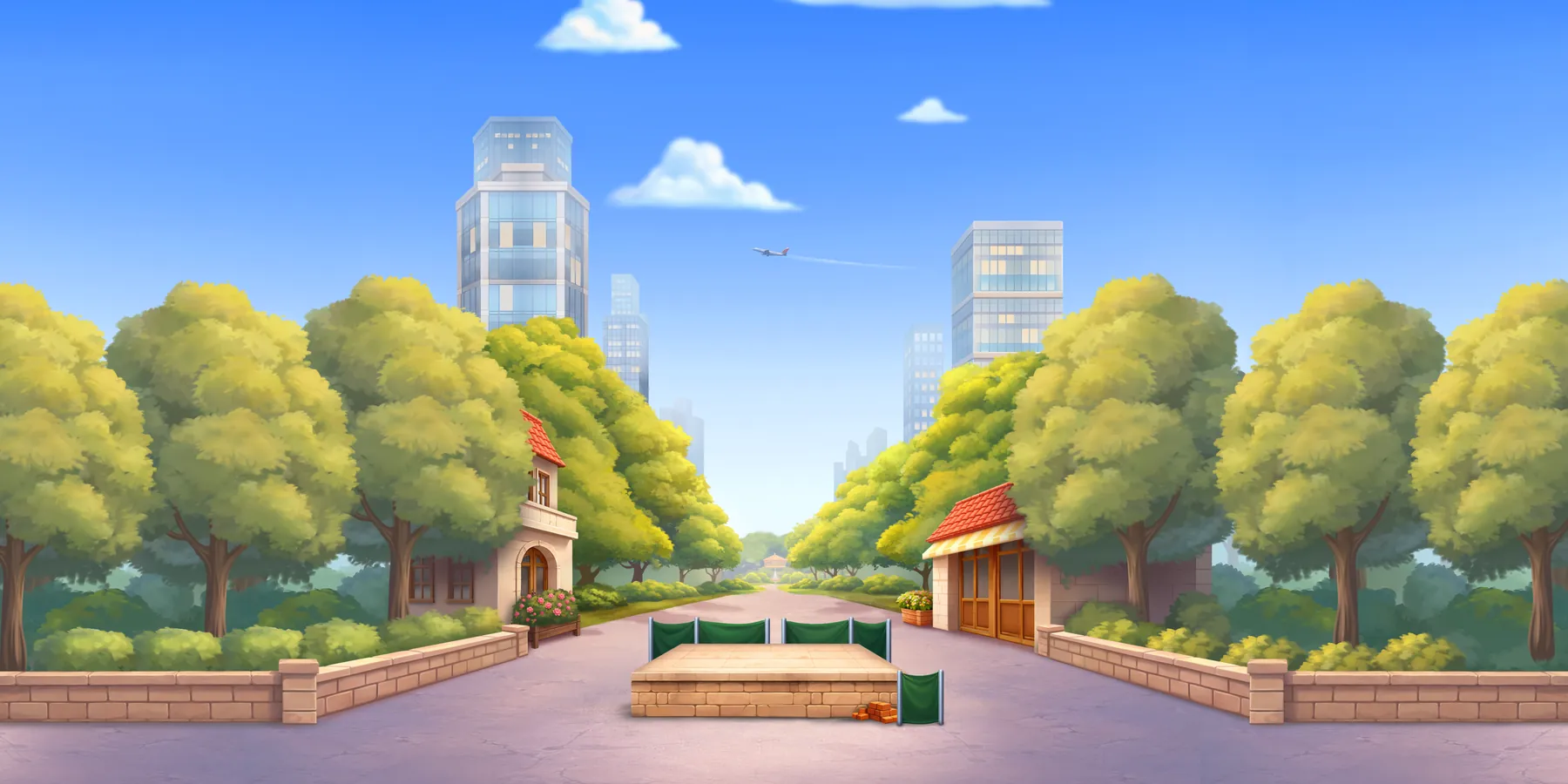 MegaBlock Empire – ilustración oficial de InOut Games