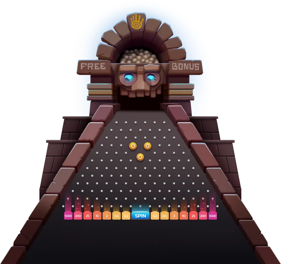 El tablero de juego – Plinko AZTEC