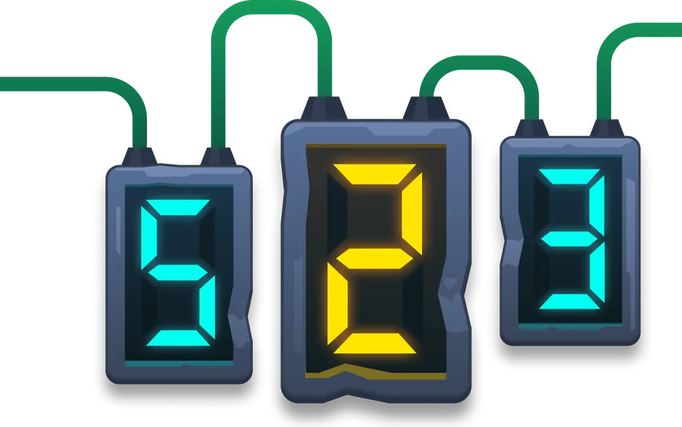 La pantalla del juego – Robo Dice