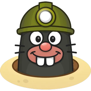 Topo con casco verde – Topo Mole